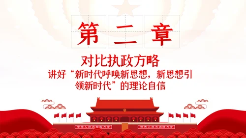 新时代中国青年坚定道路理论制度文化自信PPT党课