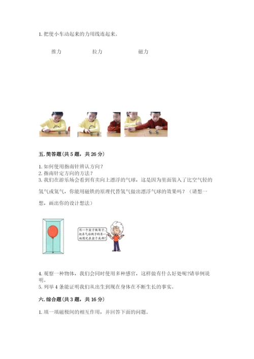 教科版小学科学二年级下册 期末测试卷（达标题）.docx
