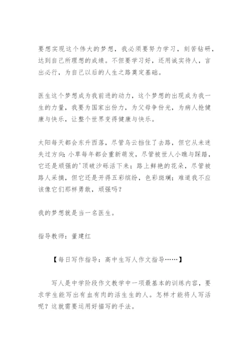 梦想的力量议论文精编.docx