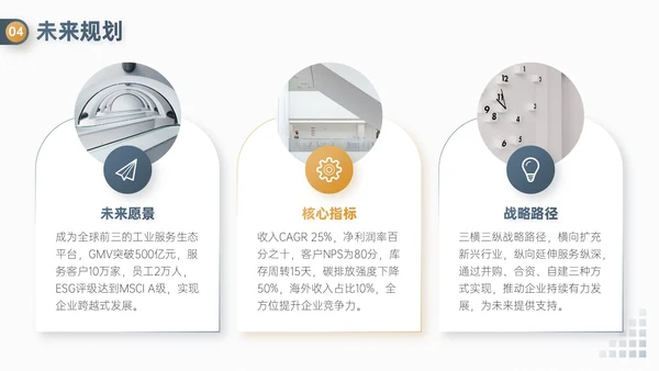 蓝金双色简约风企业校招企业介绍PPT模板