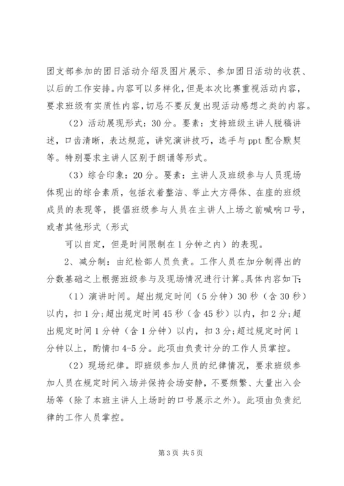 农学协会红旗团支部评比讲稿 (4).docx