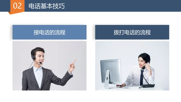 营销部门销售经理口才训练与电话技巧PPT模板