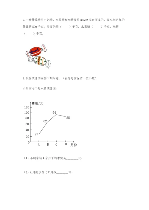 人教版六年级数学小升初试卷精品【名师系列】.docx