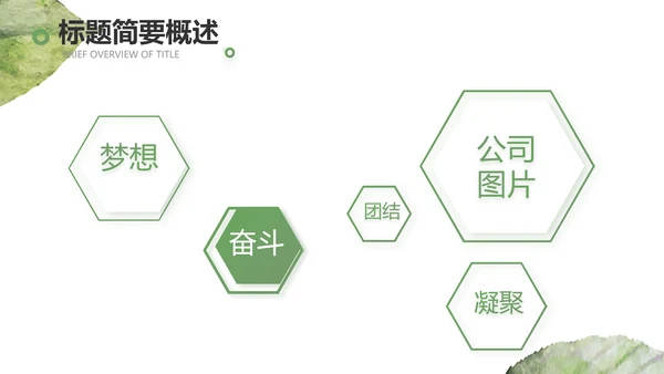 绿色小清新工作计划总结汇报PPT