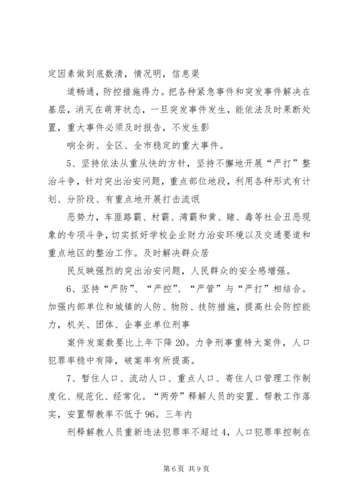 街道社会治安综合治理工作进村委会实施方案 (4).docx