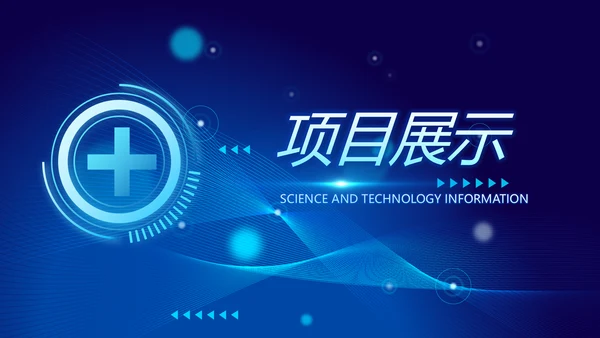 智慧数字医院医疗科技信息化建设工作总结报告计划动态PPT模板