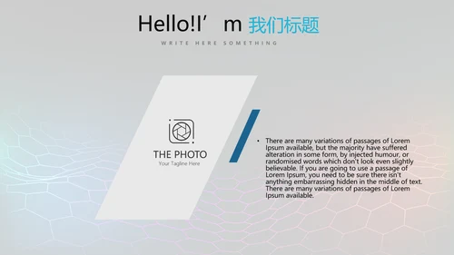公安科技网络信息软件科技商务动态PPT