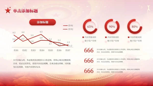 红色党政风马克思主义中国化的历史进程与理论成果PPT模板