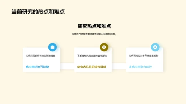 农业技术创新防病虫