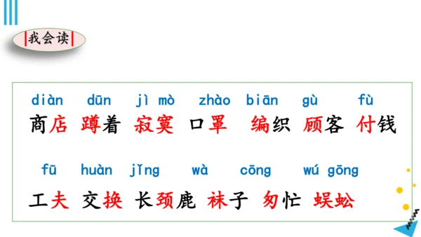 统编版语文二年级下册第七单元复习（课件）