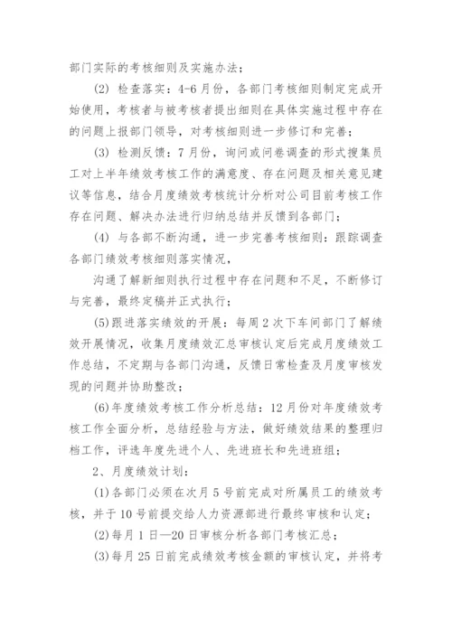 公司管理层绩效考核方案.docx