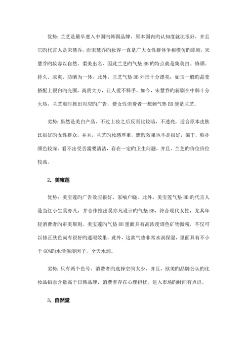 营销王海鸥梦妆气垫产品策划书.docx