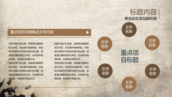 发扬民族文化水墨中国风武术PPT