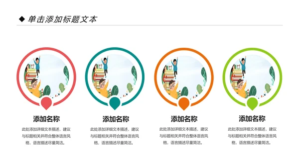 小清新读书分享会好书推荐阅读书香中国PPT模板