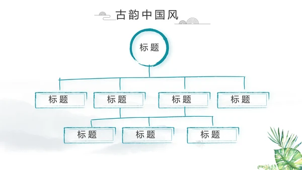 严谨中国风党风廉政文化工作总结PPT