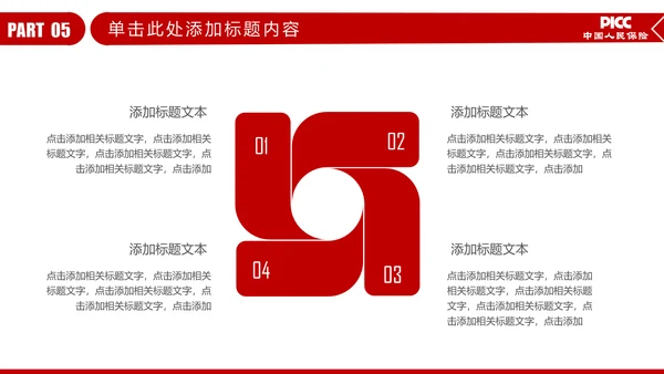 PICC中国人民保险公司年年终总结PPT