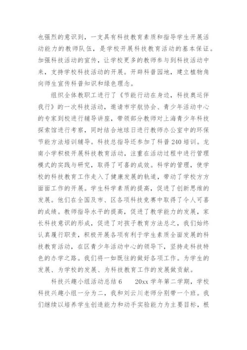 科技兴趣小组活动总结.docx