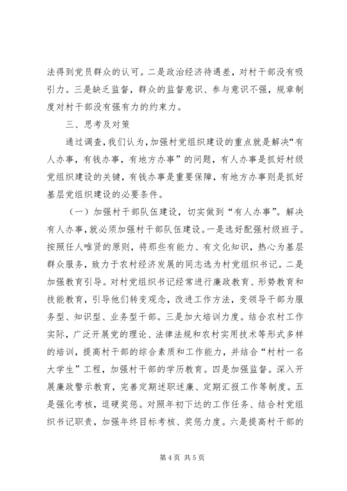 党组织建设问题思考.docx