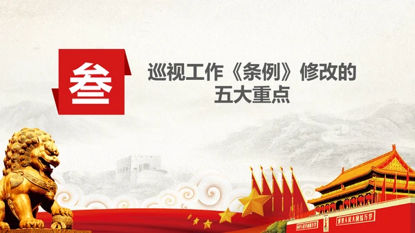 学习新版巡视工作条例3.0版解读PPT