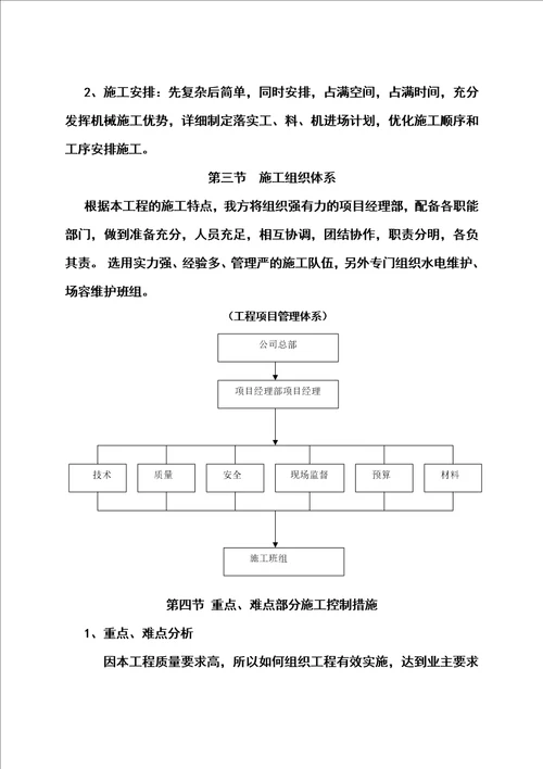 厂区车棚维修工程施组