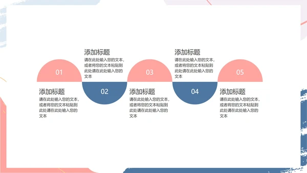 白色水彩风小清新工作总结汇报PPT模板