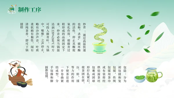 飘香茶园中国茶文化通用PPT模板