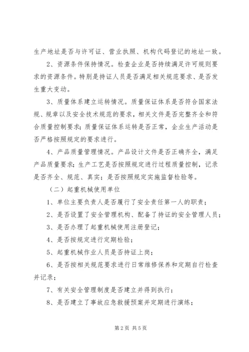 质监局起重机械治理方案.docx