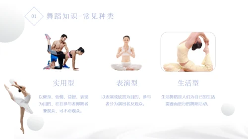 培训宣传舞蹈艺术通用PPT模板