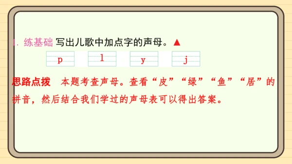 统编版语文一年级上册主题一　开心拼读 阅读与写作指导课件