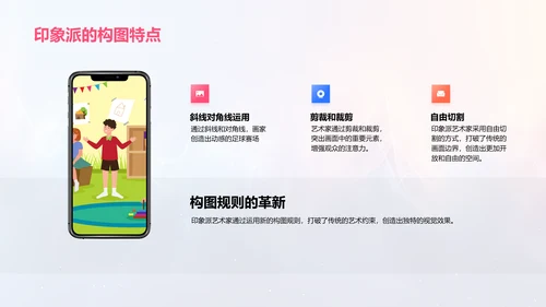 印象派艺术解读PPT模板