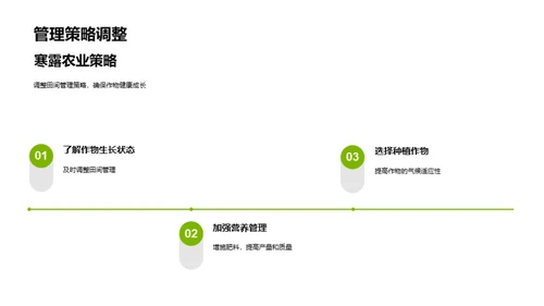 寒露节气农业指南