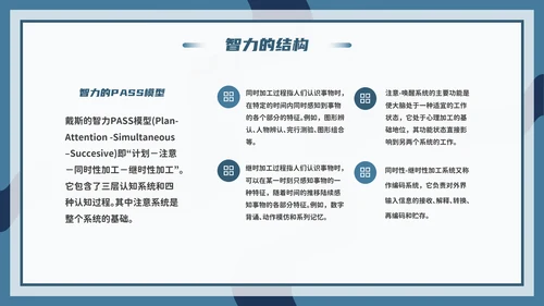 心理学能力教学PPT模板