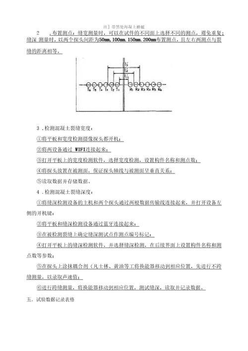 超声波法检测混凝土试验报告