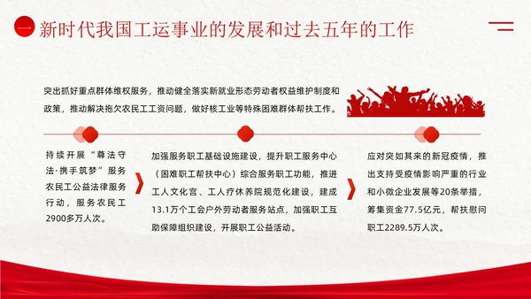 学习工会十八大报告精神PPT课件职代会