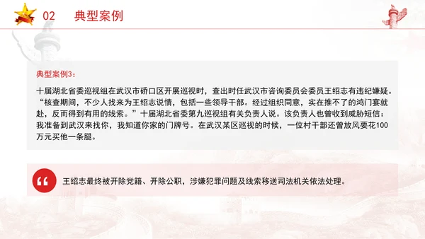廉洁教育主题党课违反廉洁纪律案例剖析PPT