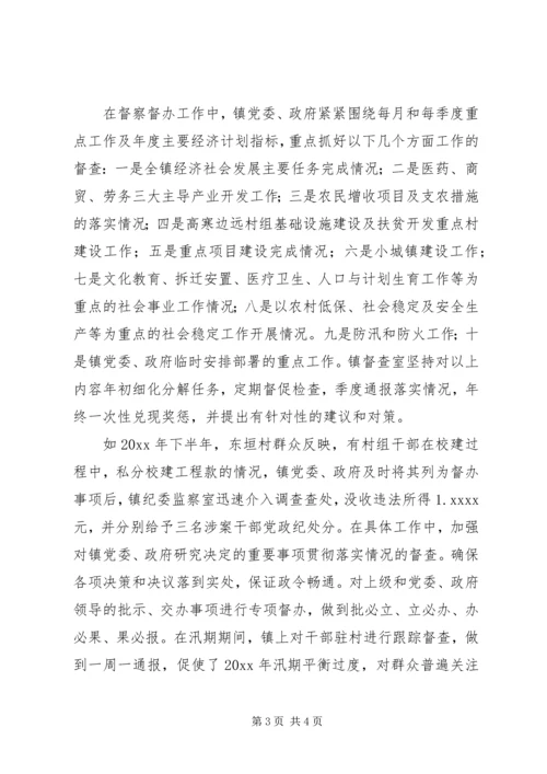 乡镇年度督查工作总结.docx