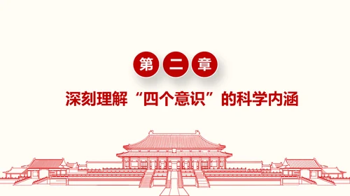 增强四个意识争做合格党员PPT模板