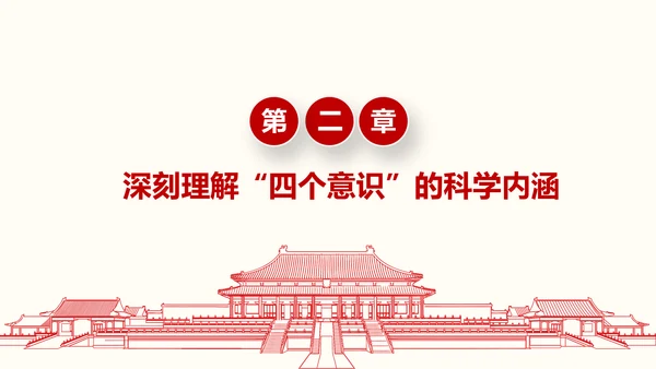 增强四个意识争做合格党员PPT模板