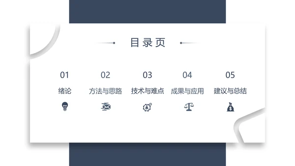 简约时尚毕业答辩论文PPT模板