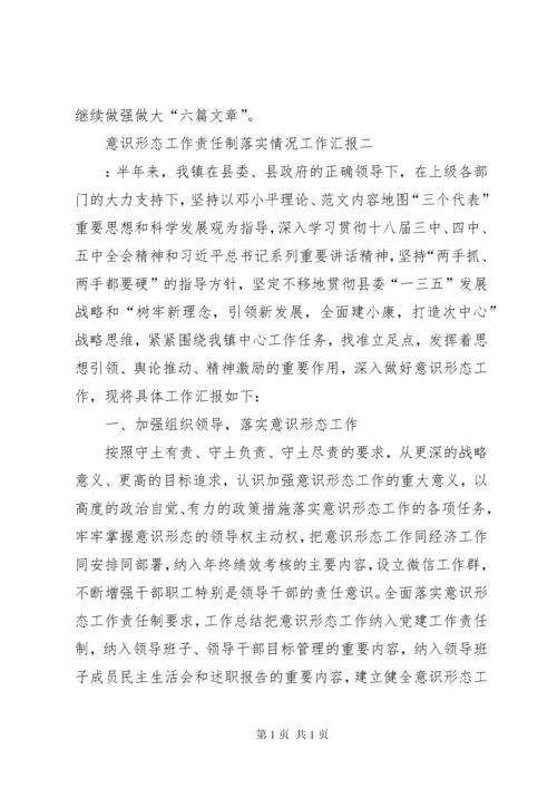 意识形态工作责任制落实情况工作汇报.docx