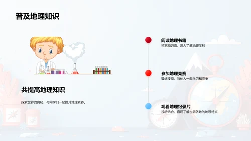 地理竞赛学习报告PPT模板