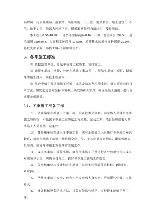 基坑支护冬季综合标准施工专业方案.docx