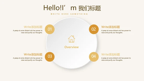 手绘面包介绍宣传动态PPT