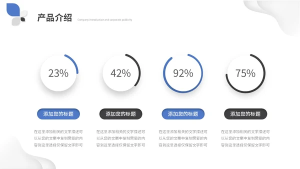 简约微粒体商业计划书公司介绍产品介绍企业宣传ppt模板
