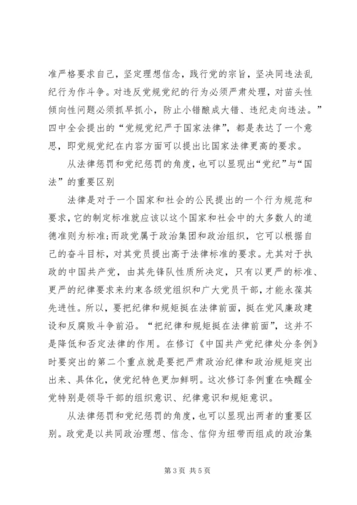 学习党纪国法强化规矩意识心得体会 (4).docx