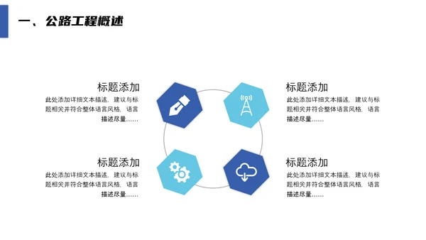 马路街道公路道路建设修路工程PPT汇报