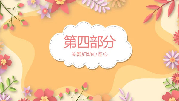 孕妇护理中心医院社区讲座保健中心早教宣传PPT