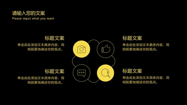 高级黑金工作总结汇报PPT模板