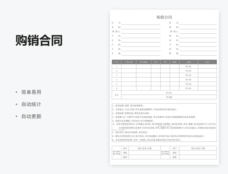 购销合同