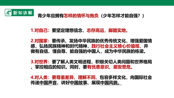 【新目标】九年级道德与法治 下册 5.2 少年当自强 课件（共32张PPT）